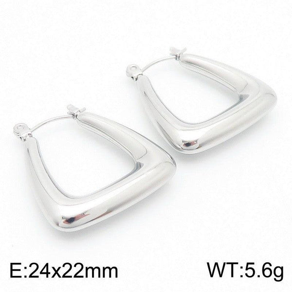 Kalen Stainless Steel Hoop Earrings Wholesale for Women - kalen