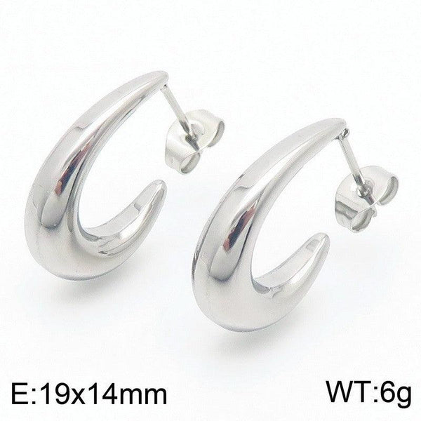 Kalen Stainless Steel Stud Earrings Wholesale for Women - kalen