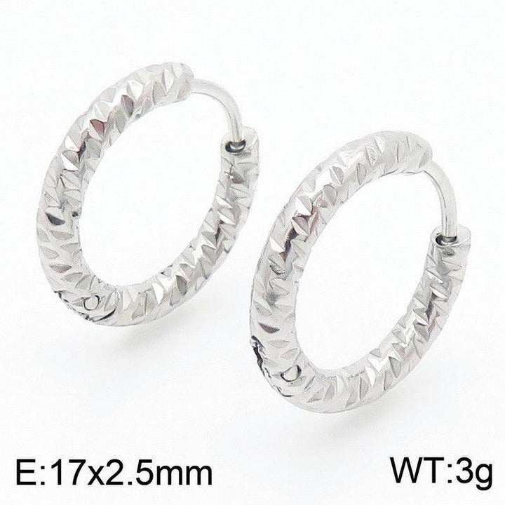 Kalen Stainless Steel Hoop Earrings Wholesale for Women - kalen