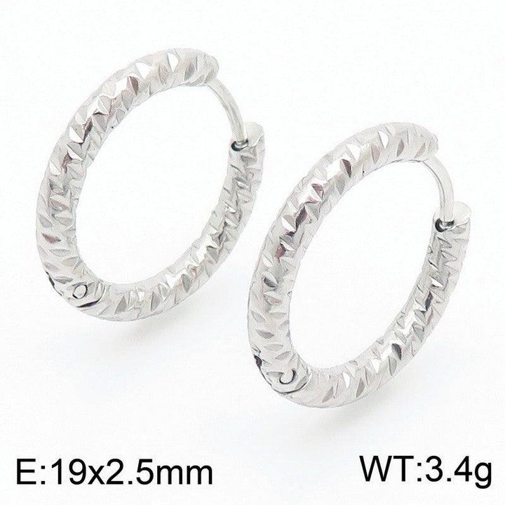 Kalen Stainless Steel Hoop Earrings Wholesale for Women - kalen