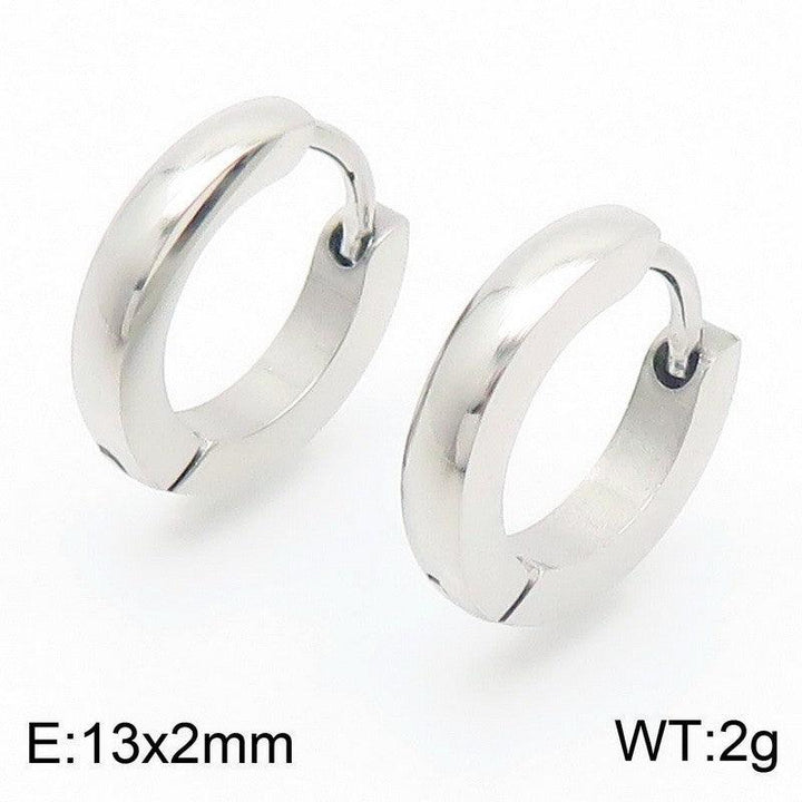 Kalen Stainless Steel Huggie Hoop Earrings Wholesale for Women - kalen