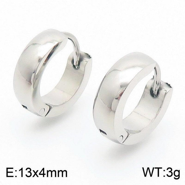 Kalen Stainless Steel Huggie Hoop Earrings Wholesale for Women - kalen