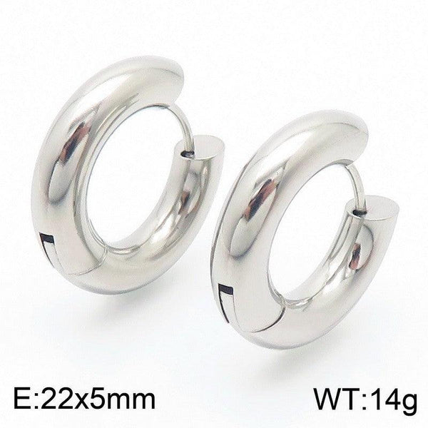 Kalen Stainless Steel Hoop Earrings Wholesale for Women - kalen