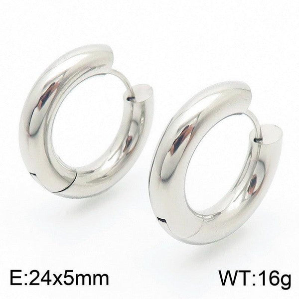 Kalen Stainless Steel Hoop Earrings Wholesale for Women - kalen