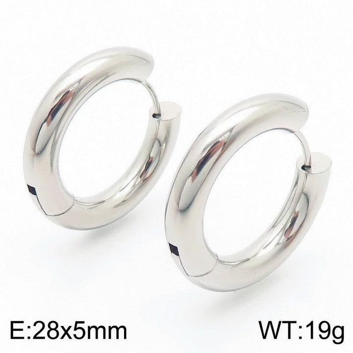 Kalen Stainless Steel Hoop Earrings Wholesale for Women - kalen