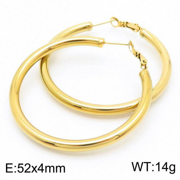 Kalen Stainless Steel Hoop Earrings Wholesale for Women - kalen