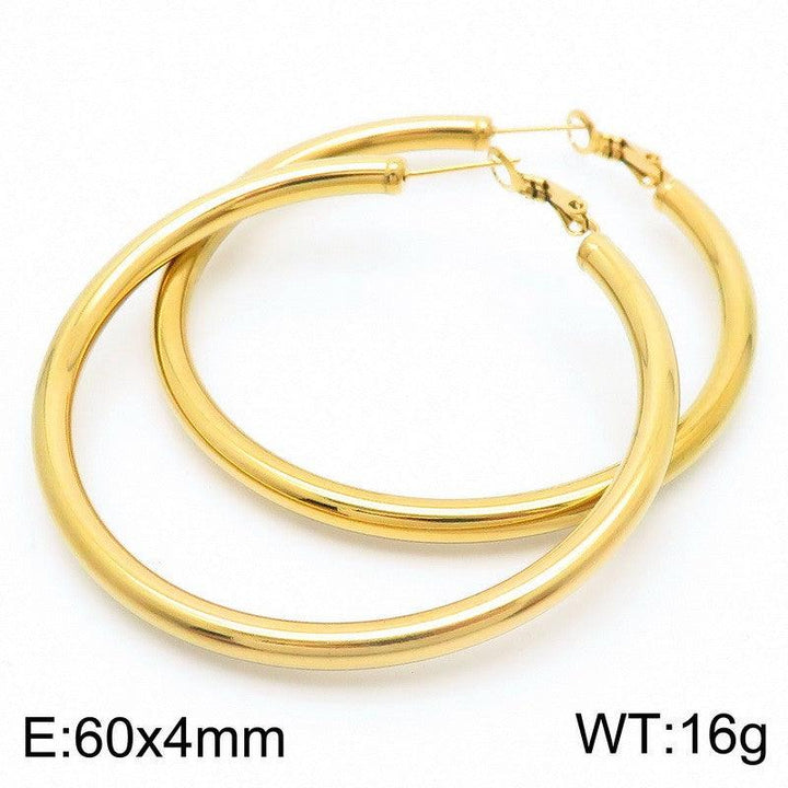 Kalen Stainless Steel Hoop Earrings Wholesale for Women - kalen