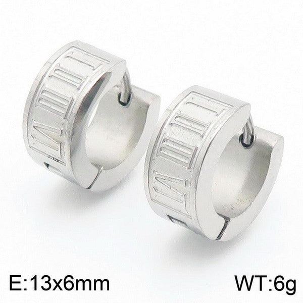 Kalen Stainless Steel Huggie Hoop Earrings Wholesale for Women - kalen