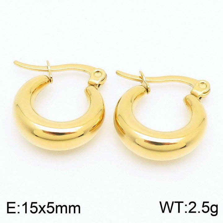 Kalen Stainless Steel Hoop Earrings Wholesale for Women - kalen