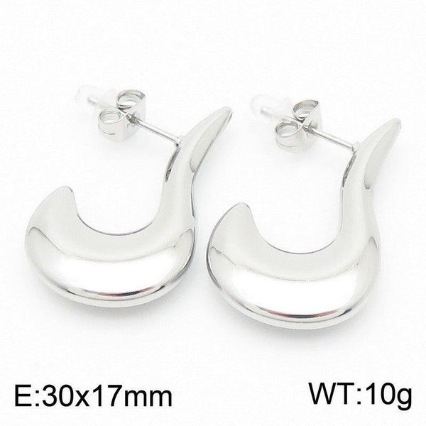 Kalen Stainless Steel Stud Earrings Wholesale for Women - kalen