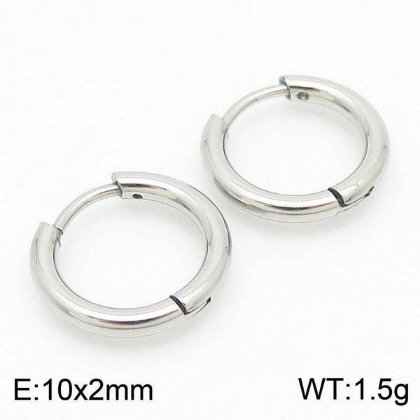 Kalen Stainless Steel Hoop Earrings Wholesale for Women - kalen