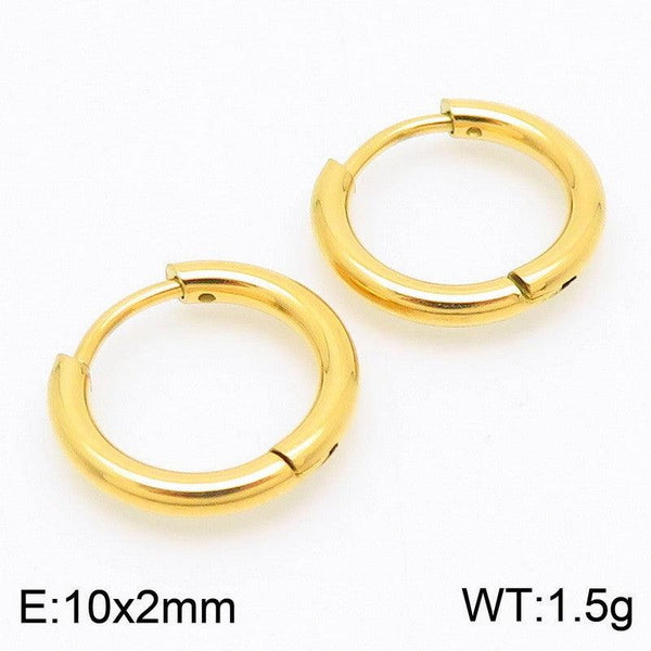 Kalen Stainless Steel Hoop Earrings Wholesale for Women - kalen