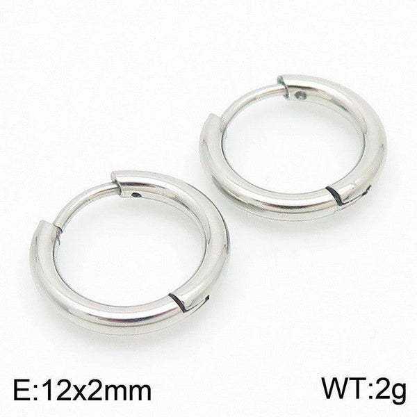 Kalen Stainless Steel Hoop Earrings Wholesale for Women - kalen