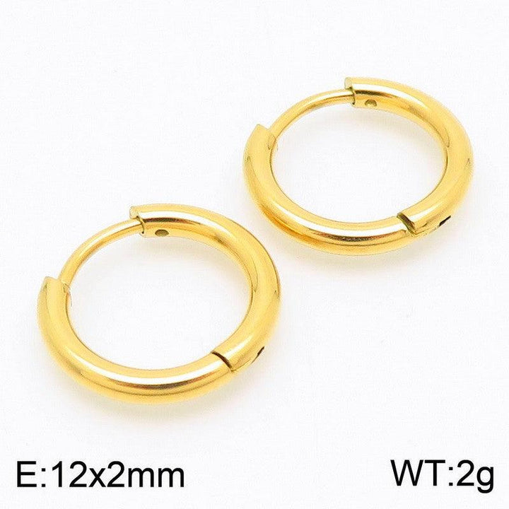 Kalen Stainless Steel Hoop Earrings Wholesale for Women - kalen