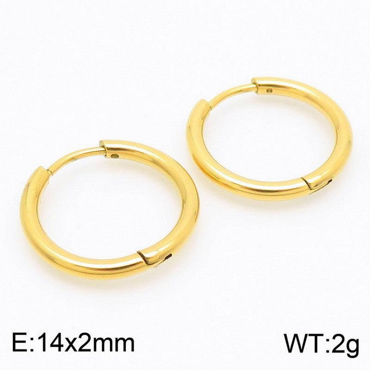 Kalen Stainless Steel Hoop Earrings Wholesale for Women - kalen