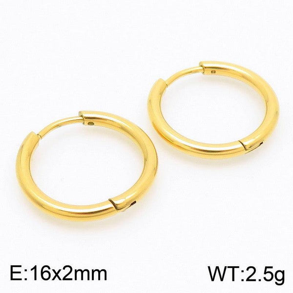 Kalen Stainless Steel Hoop Earrings Wholesale for Women - kalen