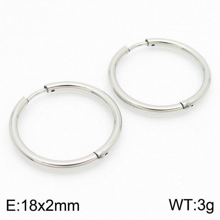 Kalen Stainless Steel Hoop Earrings Wholesale for Women - kalen