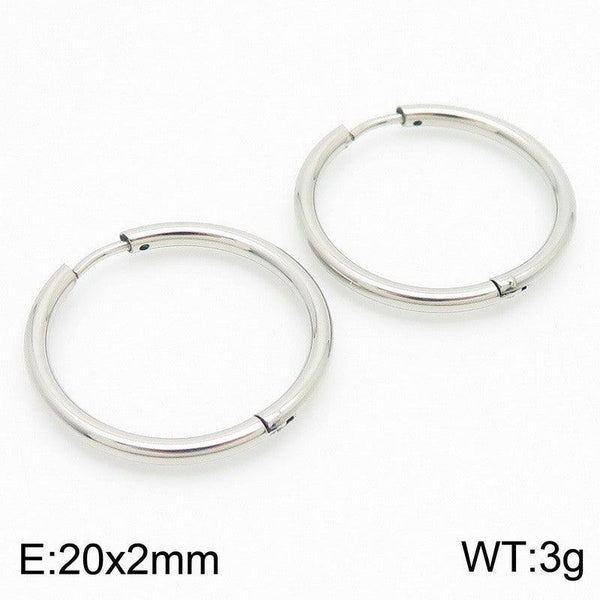 Kalen Stainless Steel Hoop Earrings Wholesale for Women - kalen