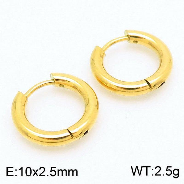 Kalen Stainless Steel Hoop Earrings Wholesale for Women - kalen