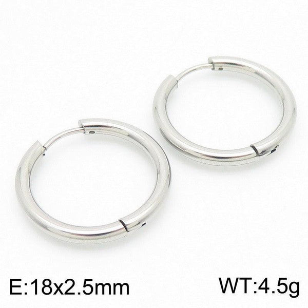 Kalen Stainless Steel Hoop Earrings Wholesale for Women - kalen