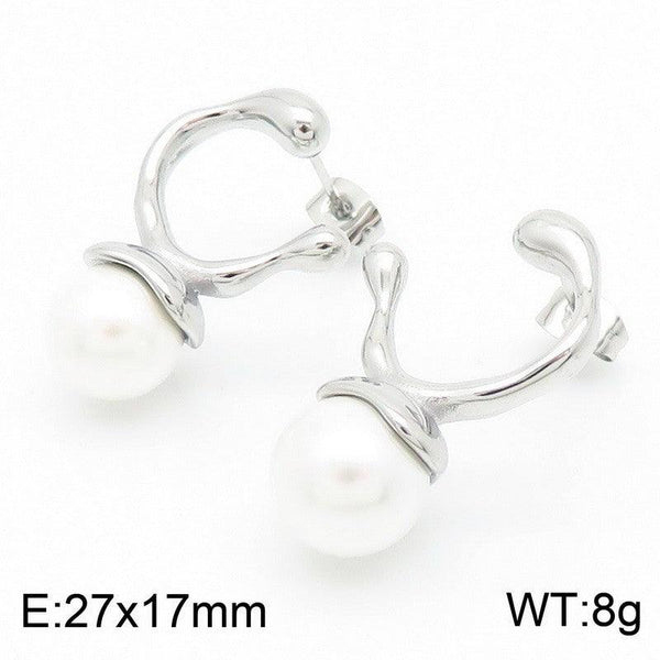 Kalen Stainless Steel Stud Earrings Wholesale for Women - kalen