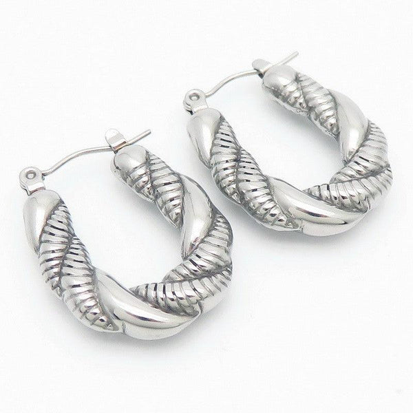 Kalen Stainless Steel Hoop Earrings Wholesale for Women - kalen