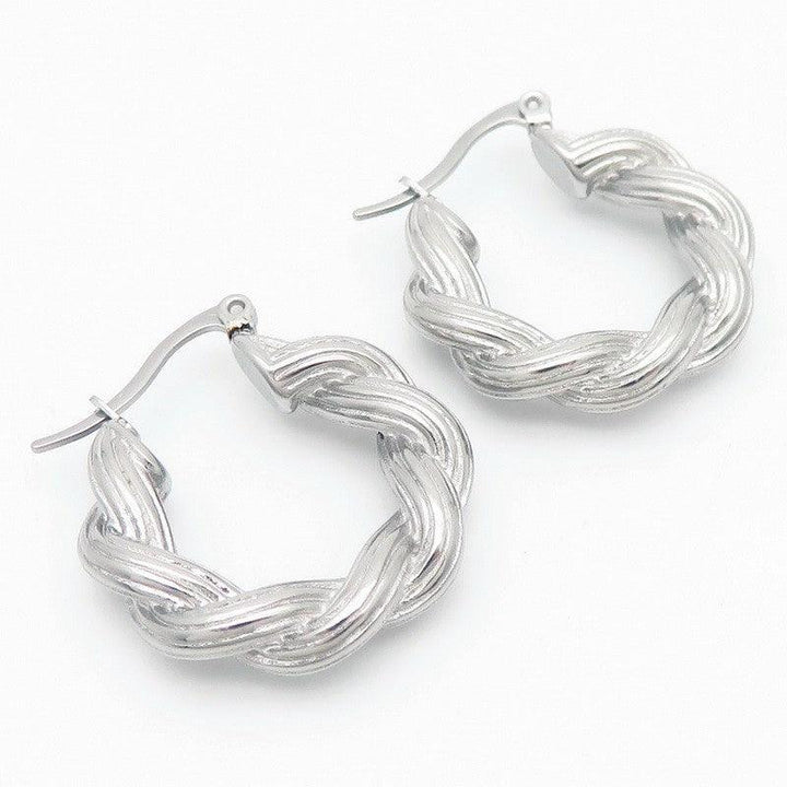 Kalen Stainless Steel Hoop Earrings Wholesale for Women - kalen