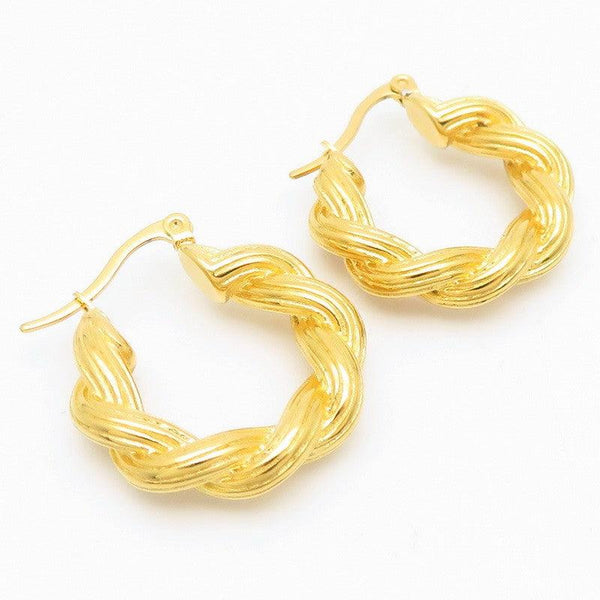 Kalen Stainless Steel Hoop Earrings Wholesale for Women - kalen