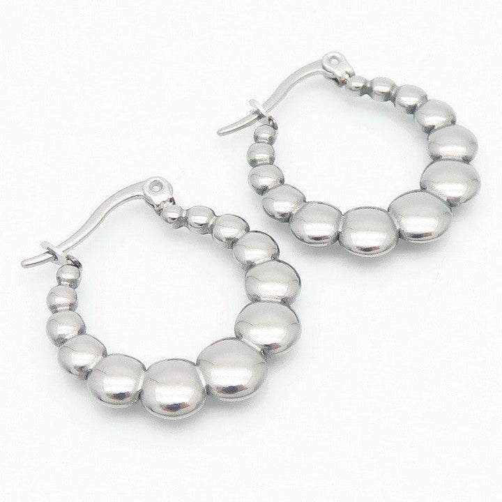 Kalen Stainless Steel Hollow Hoop Earrings Wholesale for Women - kalen