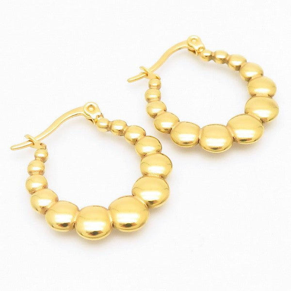 Kalen Stainless Steel Hollow Hoop Earrings Wholesale for Women - kalen