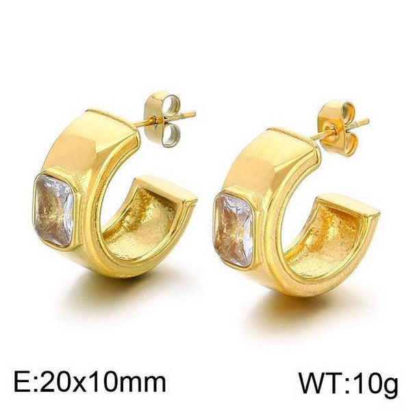 Kalen Wholesale Stainless Steel Stud Earrings for Women - kalen