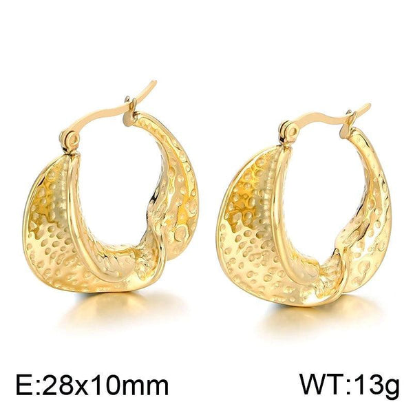 Kalen Wholesale Stainless Steel Hoop Earrings for Women - kalen