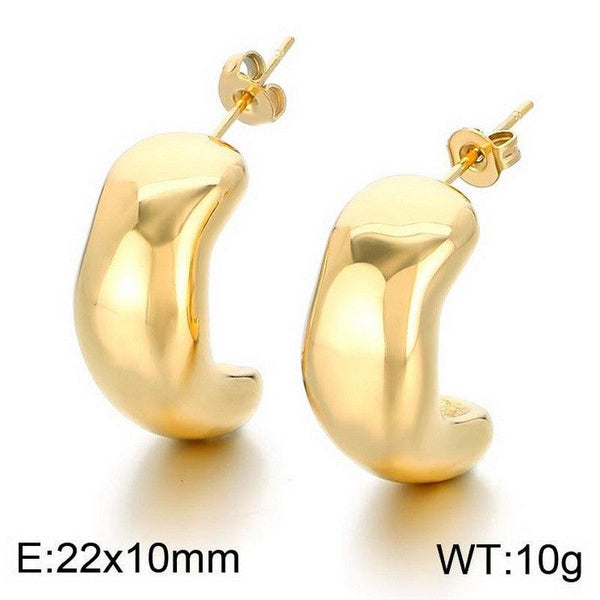 Kalen Wholesale Stainless Steel Stud Earrings for Women - kalen