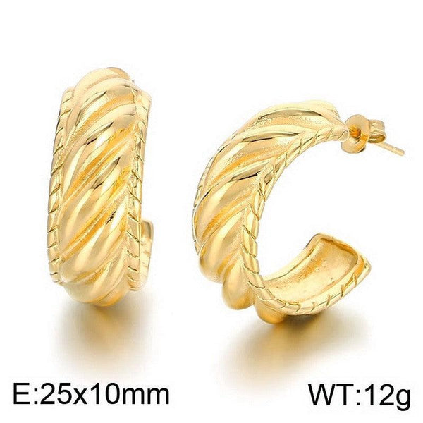 Kalen Wholesale Stainless Steel Stud Earrings for Women - kalen