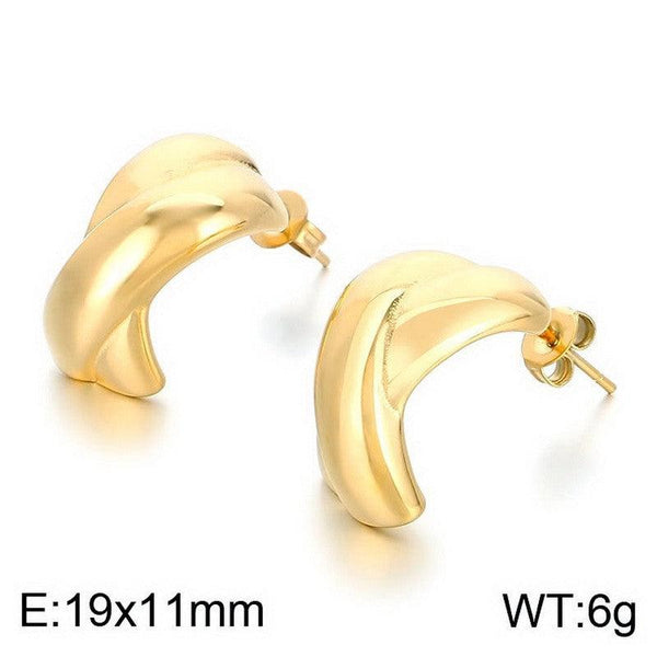 Kalen Wholesale Stainless Steel Stud Earrings for Women - kalen