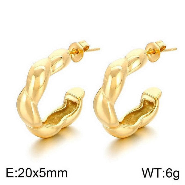 Kalen Wholesale Stainless Steel Stud Earrings for Women - kalen