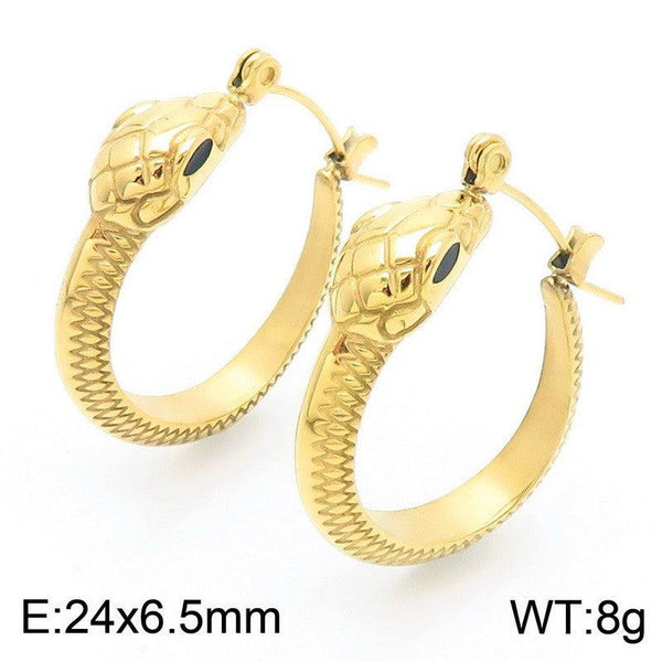 Kalen Wholesale Stainless Steel Hoop Earrings for Women - kalen