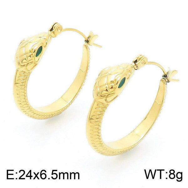 Kalen Wholesale Stainless Steel Hoop Earrings for Women - kalen