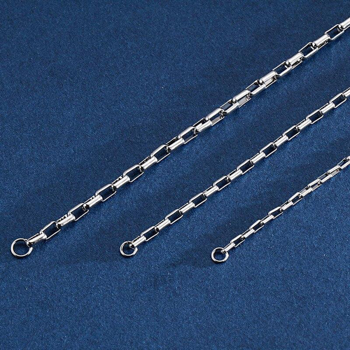 KALEN 2/2.5/3/5mm Stainless Steel Rolo Link Chain Bracelets Wholesale For Men - kalen